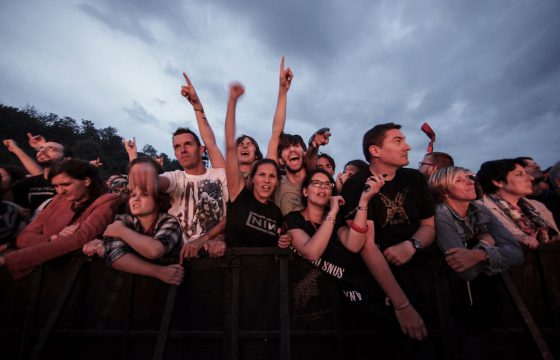 Quand la nuit tombe sur Rock En Seine...